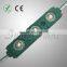 Hot sales IP65 12V green injection SMD5630 led module with lens