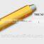 New LED Stainless Steel Rechargeable Mini Jade Testing Flashlight, gem torch with Yellow & White light with 100000h lifetime
