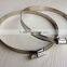Worm drive hose Clamp