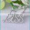 925 Sterling Silver Necklace Kiss Necklace Crystal Choker Necklace for Girl Women Gift