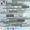 Cheap mosaic tile price , Custom Square Glass metal mosaic