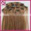 Surprise!!! clip in human hair extensions unprocessed wholesale 100% indian human clip in hair