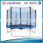 10ft Folding Trampoline ,PE Outdoor Round Trampoline for Home Use