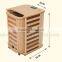 2014 HY-003 half sauna, half body folding infrared saunas