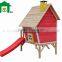 Children Wooden Playhouse with Slide