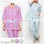 Soft Colorful Mens/women Plaid Flannel Long Sleeves Pajamas Set with Button Front petite pajama sets