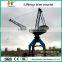 Single Jib and four link type Harbour 25t shipyard portal crane