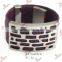 Simple Brown 8mm Leather Bracelet for Kids Bracelet Jewelry (LB151107)