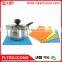 New designed kitchen accessories flexible heat resistant silicone pot mat