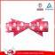 2015 Fashion Dots printed Grosgrain Ribbon Hair Clip wholesale