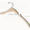 Natural Wooden top hospitality Clothes Hangers for hotel club