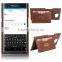 Wholesale Croco PU Leather Housing Case for Blackberry Priv White Cell Phone Casing