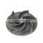 High quality zinc plated accurate dimension slurry pump impeller
