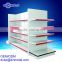 Factory price supermarket display shelves with powder coating finish