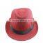 High Quality Red Fedora Cap Handmade Straw Hats Dingxing For Party Accessories