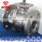 2PC API Float Stainless Steel Flange Ball Valve