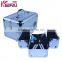 Large Aluminium Silver Beauty Cosmetic Case Bag For Gift