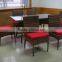 Restaurant Rattan Table Chair Set