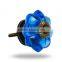 Glass Big melon Knob (Light Blue) Antique