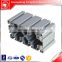 Industrial aluminium extruded section and profile for industry