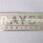 Shining high light effect metal logo plate,name plate,logo tag/plaquette