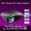 2016 Luxcine Mini portable cheap LED video projector 1080P