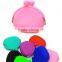 Fashionable Colorful Coin Purse Silicone Cosmetic Bag