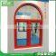 White color upvc/pvc sliding window with grill for container house cheap sliding window
