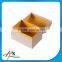 hot selling pocket full grained customized paper box with lid