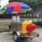 2.2m long hot dog fast food trailer / kebab grill mobile food cart / stainless steel material cargo box food kiosk design