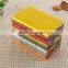 Rainbo colorful Mini PU note book with elestic band,mini pocket book