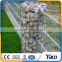 Bright surface HDG beautiful gabion stone cage cost