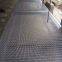 Crimped Wire Mesh for Feeding Pigs with Frame