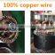 high quality air cooled electric 2.8kw 6.5hp gasoline generator set with 100% pure copper wire