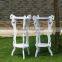 New Material, waterproof WPC garden shelf wooden corner flower shelf