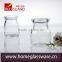glass manufactory supply mini clear glass jar, tumbler glass jar