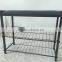 shoes rack bench with wire shoes storage