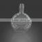 Crystal Clear Brandy Liquor Bottle 375ml, High Qulity Glass Wine Bottle