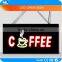 Colorful resin led open signs customized led resin sign high quality LED illuminant resin board neon open sign