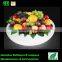 led waterproof illuminated fruit plate fruit bowl plastic fruit container