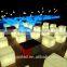 Led remote control luminous waterproof rechargeable mobile pub chair