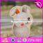 New design educational rabbit peacock squirrel toys wooden animal toys for toddlers W01B040