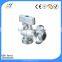 luxurious manual angle valves in chrome plated