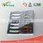 WCJ838 6 Pcs Cutlery Set Different Color Handle Hote Sale Product Cheese Knife