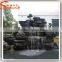 Small water features fountain, backyard wall-mounted artificial waterfalls, garden waterfall fountains wall