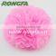8'' Tissue Paper Pompom Garland For Festival Decoration