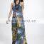 Women Boho Sleeveless Maxi Dress