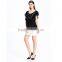 Domin fashion latest beading style white mini skirt