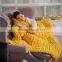 Wholesale Super Chunky Blanket Knitted Blanket Handmade Wool Blanket