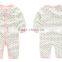 2016 Wholesale baby clothes newborn 100% cotton baby romper long sleeve infants pyjamas import from china